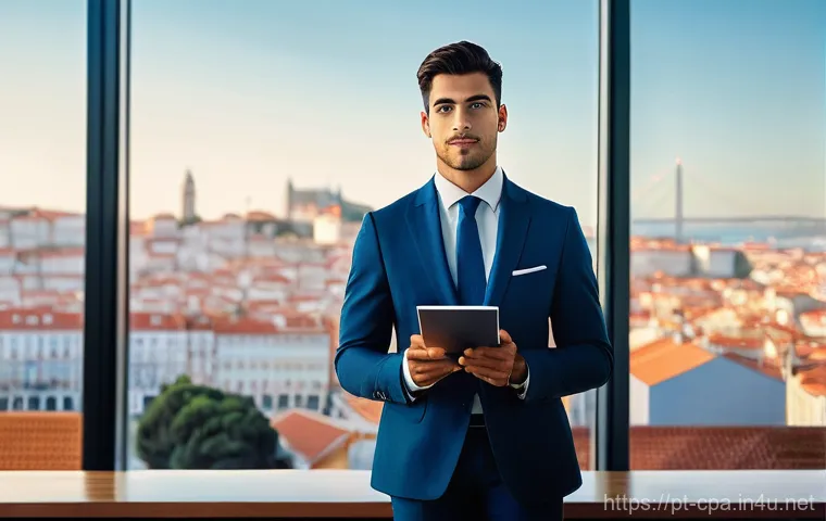 CPA 합격생 인터뷰 - **"The Aspiring Accountant's Vision"**
A determined young Portuguese professional, gender-neutra...