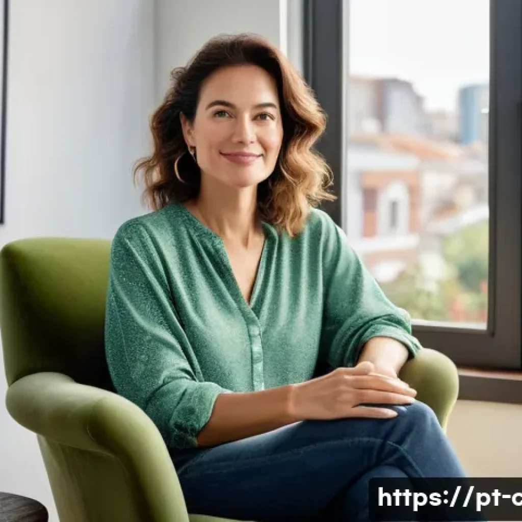 공인회계사로서의 경력 전환 사례 - **Prompt:** A thoughtful Brazilian professional woman in her late 30s, dressed in stylish casual att...