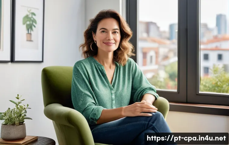 공인회계사로서의 경력 전환 사례 - **Prompt:** A thoughtful Brazilian professional woman in her late 30s, dressed in stylish casual att...