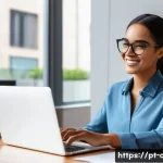 Home 17 CPA와 비즈니스 파트너십 - **Prompt:** A dynamic, clean, and inspiring image featuring a diverse young professional (e.g., a Br...