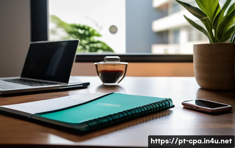 공인회계사 시험 합격 루틴 - A focused young adult studying at a modern home office desk in São Paulo, Brazil, wearing casual com...